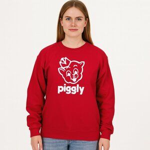 Red Piggly Wiggly Sweatshirt Size Medium